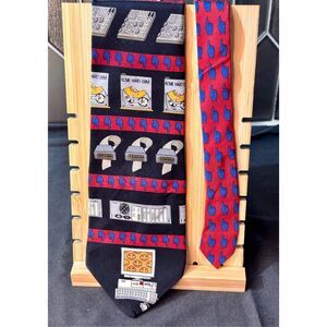 Vicky Davis “computer age” vintage silk tie